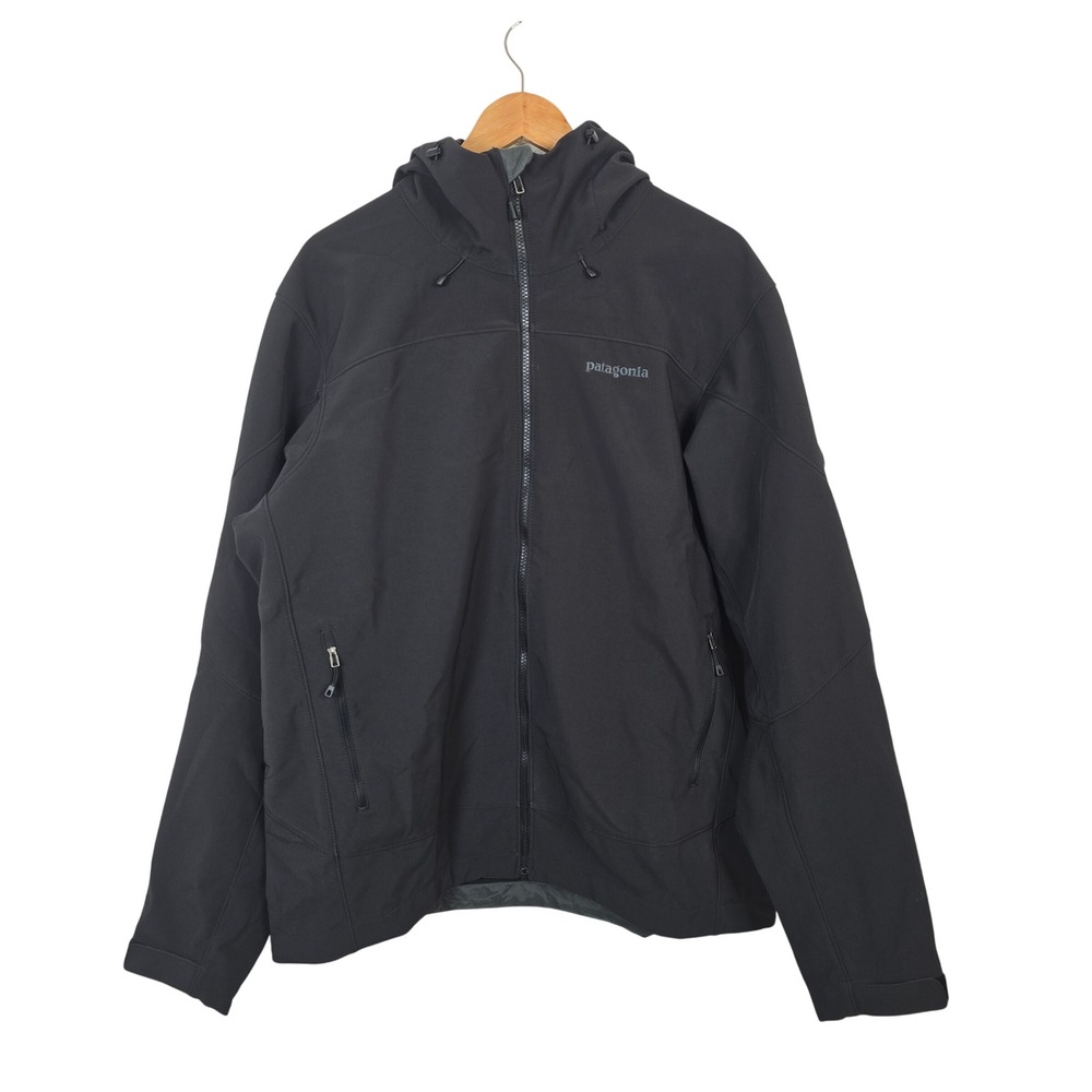 Patagonia Mens Adze Hoody Black Softshell Jacket XL NWT 83340 Windproof Fleece